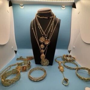 Chic Gold Necklace Set for Women